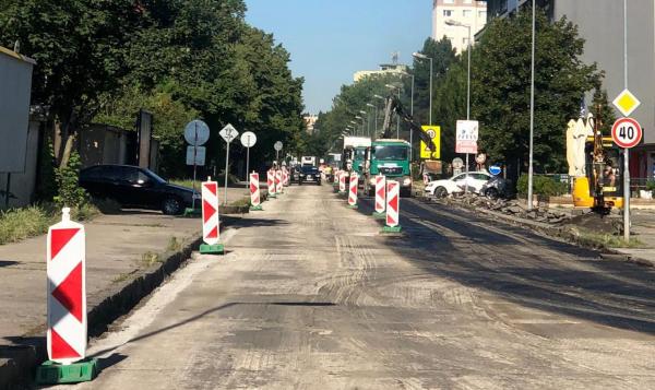 Oprava Drieňovej ulice 2020 (zdroj fb Martin Chren - starosta Ružinova)